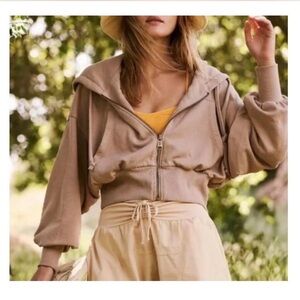 Fp movement tan zip up